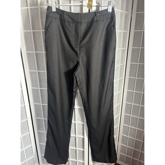 Giorgio Armani Pants - Giorgio Armani Borgo 21 Black  100% New Wool Pants Italy Made Women's 42‎ US 6